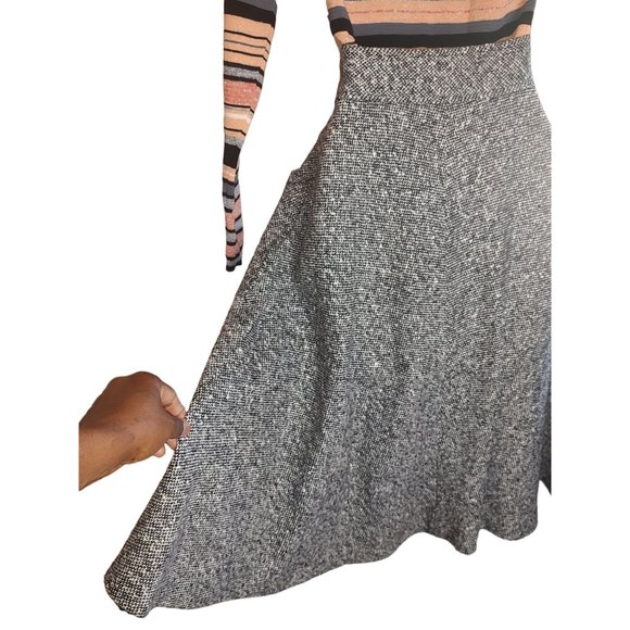 1970's Marbled Button Front Prestige Skirt - Picture 6 of 16